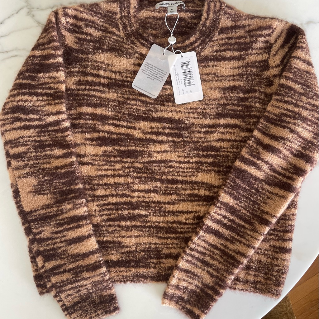 Autumn Cashmere Women’s Sweater Made Of Cashmere And Silk